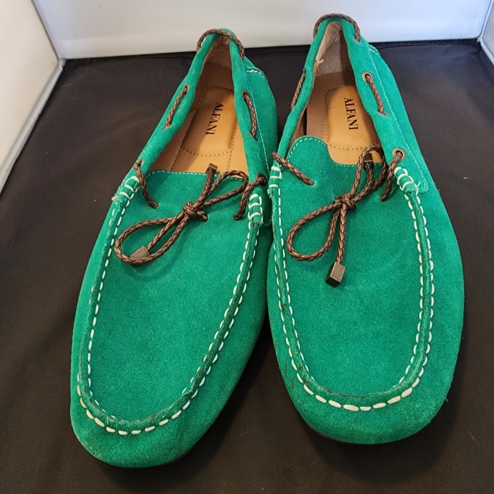 ALFANI DRIVING SHOES LOAFER SIZE 9 MEN'S